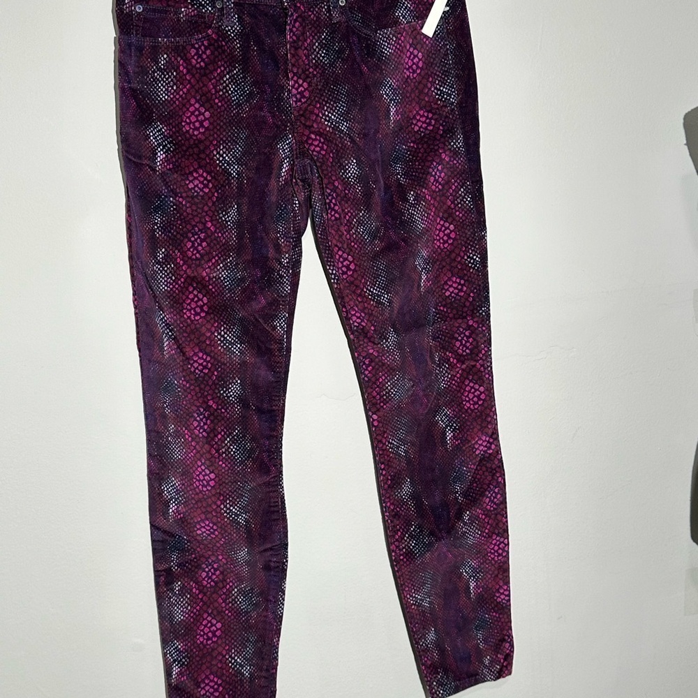 Gap 1969 Snake Print Leggings Jeans Cords Size 28 Regular - Picture 11 of 16